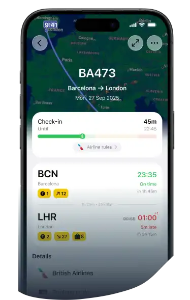 byAir mobile app phone mockup