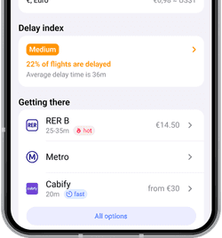 Navigate airports phone preview